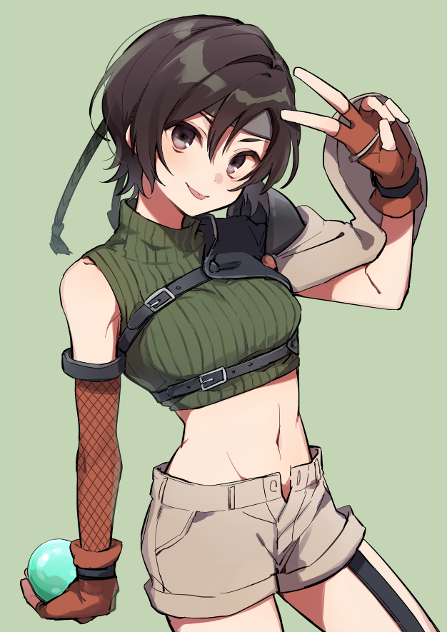 yuffie kisaragi (final fantasy and 1 more) drawn by tooru_(jux)