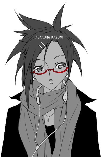 asakura kazumi (mahou sensei negima!) drawn by haruka_shiya