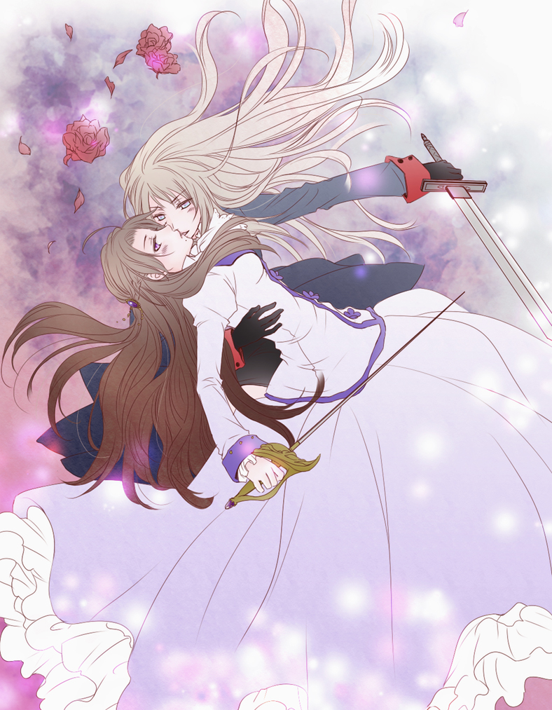prussia and austria (axis powers hetalia) drawn by ra_kuen81