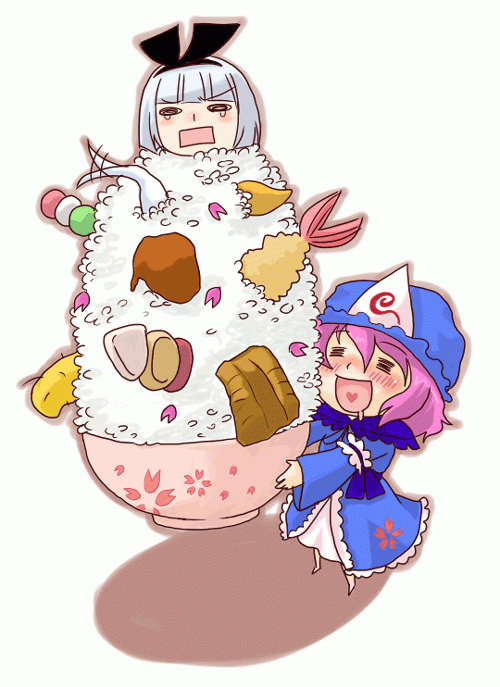 konpaku youmu and saigyouji yuyuko (touhou) drawn by kty_(04)