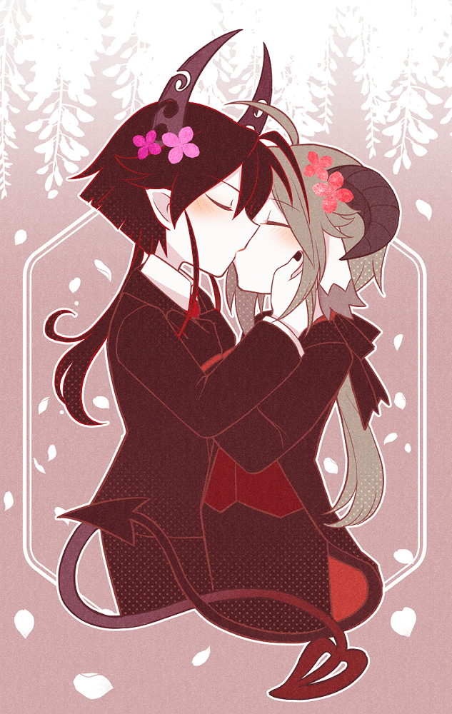 licorice and envi (funamusea) drawn by 1000senka