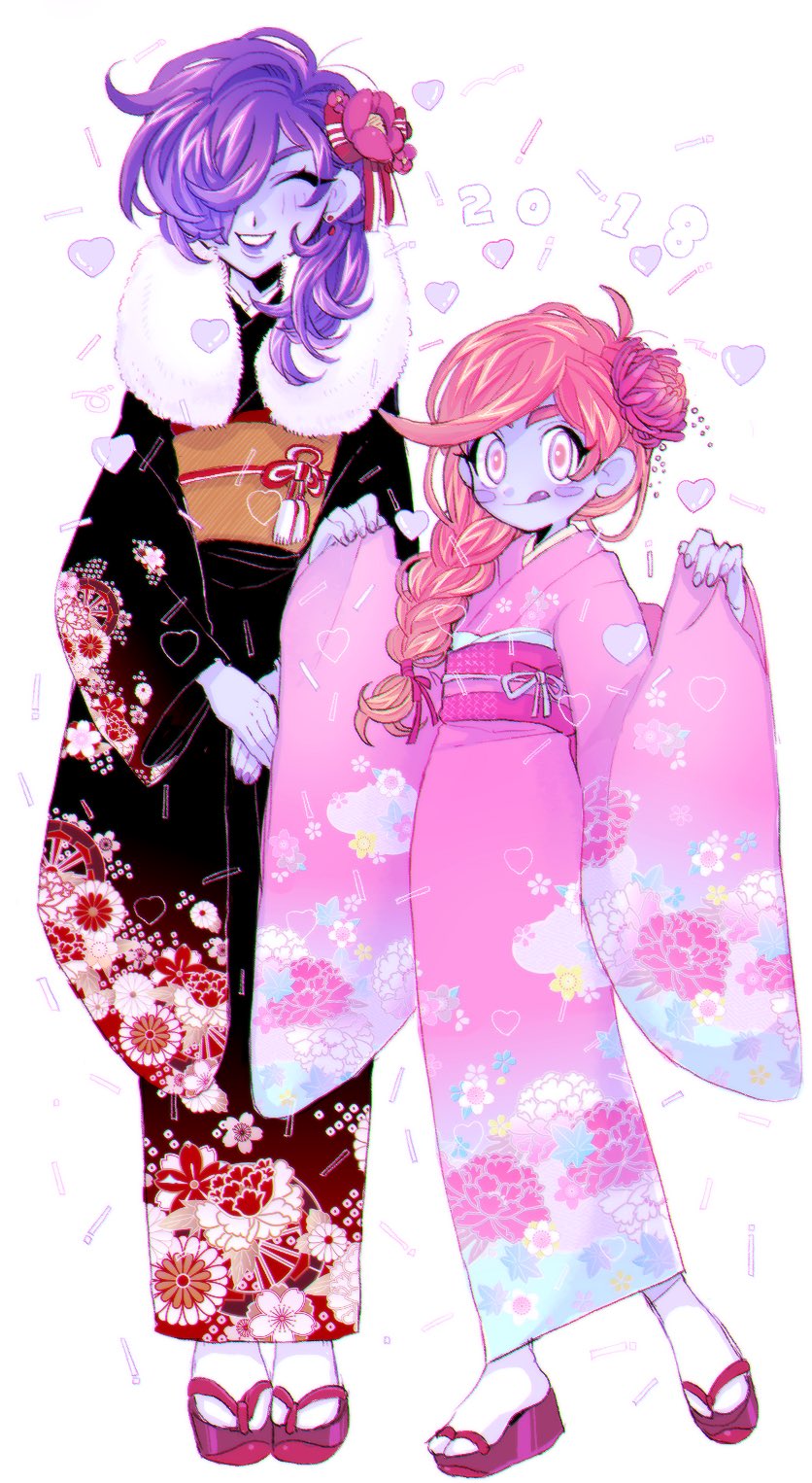 zossie and soliera (pokemon and 1 more) drawn by maguyu_(9x9_81)