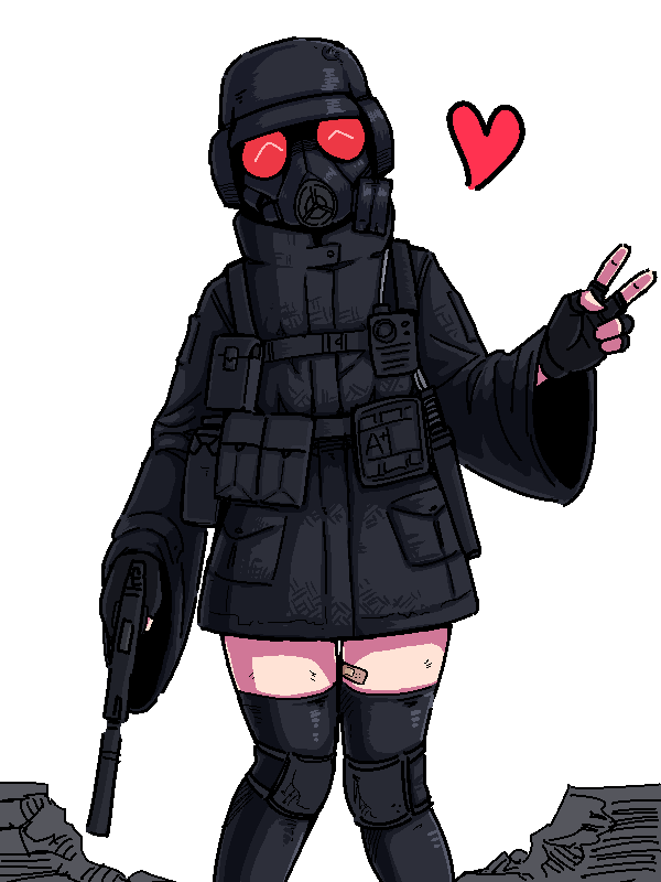 lady hunk (resident evil and 1 more) drawn by formicid