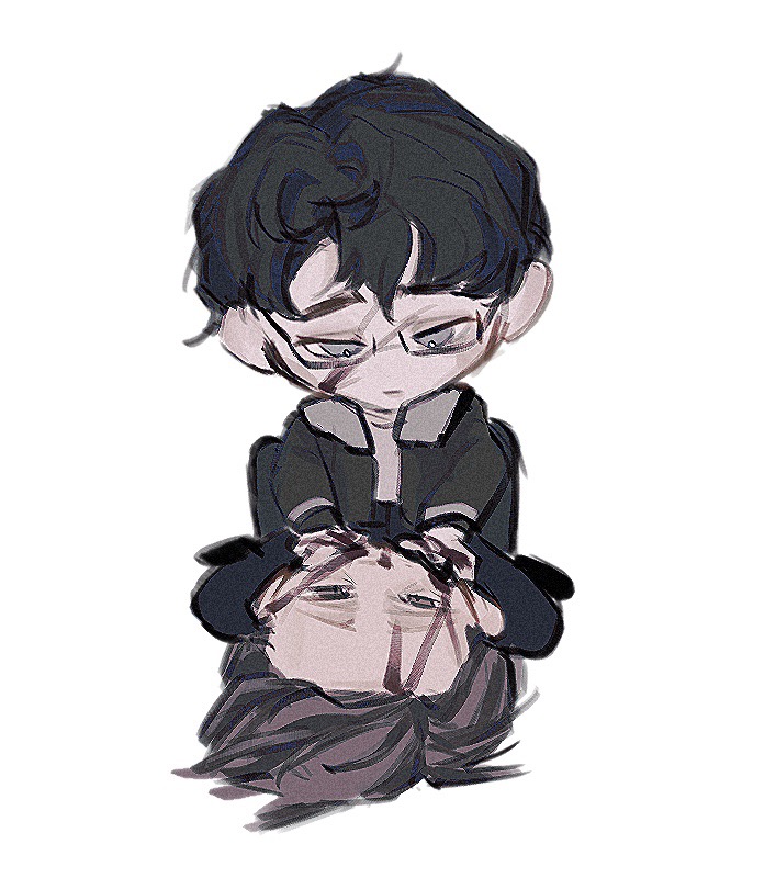 hannibal lecter and will graham (hannibal) drawn by haogou_bianshang_piao