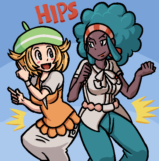 bianca and lenora (pokemon and 1 more)