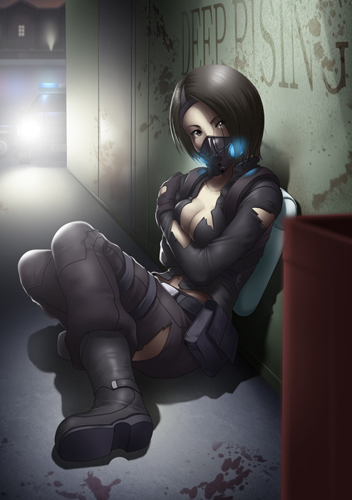 christine yamata (resident evil and 1 more) drawn by thor_(deep_rising)