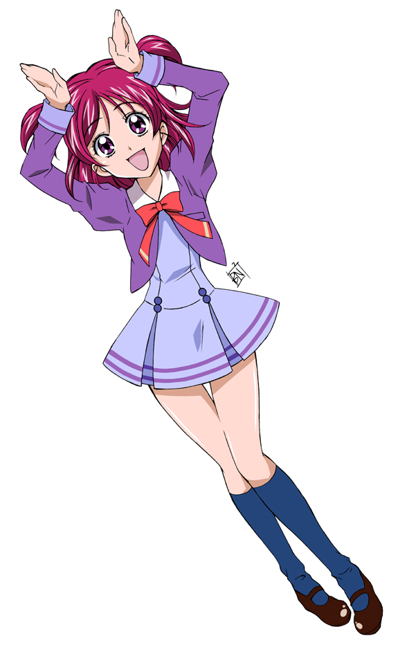 yumehara nozomi (precure and 1 more) drawn by ponpon