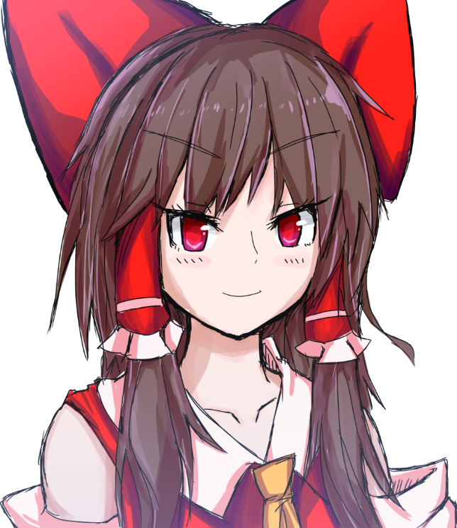 hakurei reimu and reu (touhou and 1 more) drawn by nnns