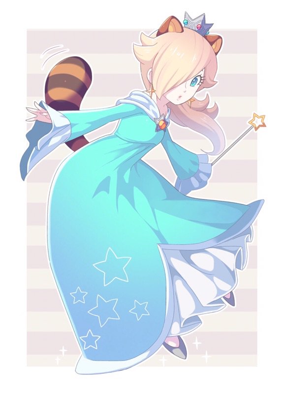 rosalina (mario and 2 more) drawn by hoshikuzu_pan