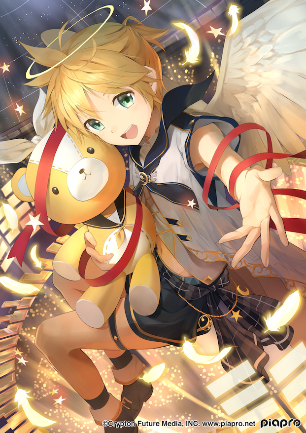 kagamine len (vocaloid and 1 more) drawn by cocolo_(co_co_lo)