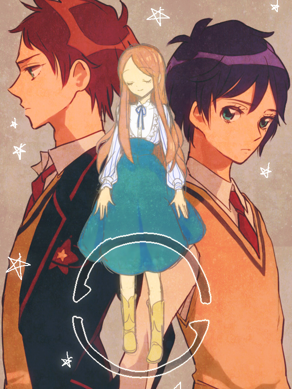 takakura himari, takakura shouma, and takakura kanba (mawaru penguindrum) drawn by pypyxx