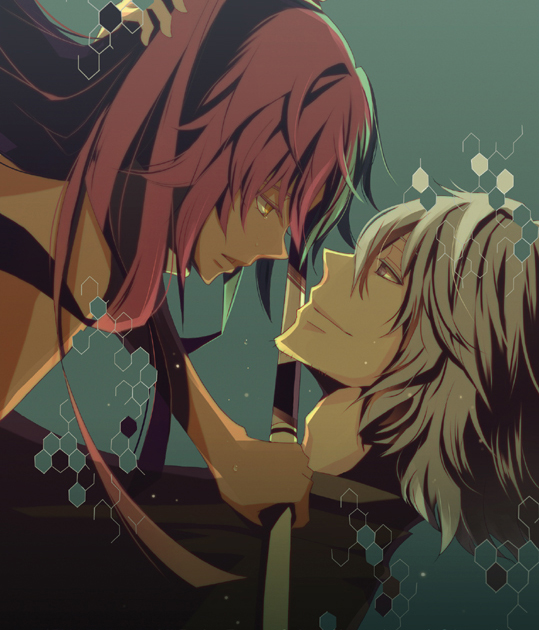 shihouin yoruichi and urahara kisuke (bleach) drawn by suribachi_(miyabi)