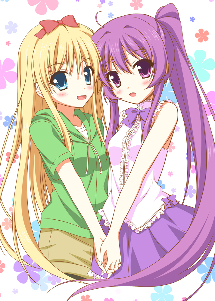 toshinou kyouko and sugiura ayano (yuruyuri) drawn by endori