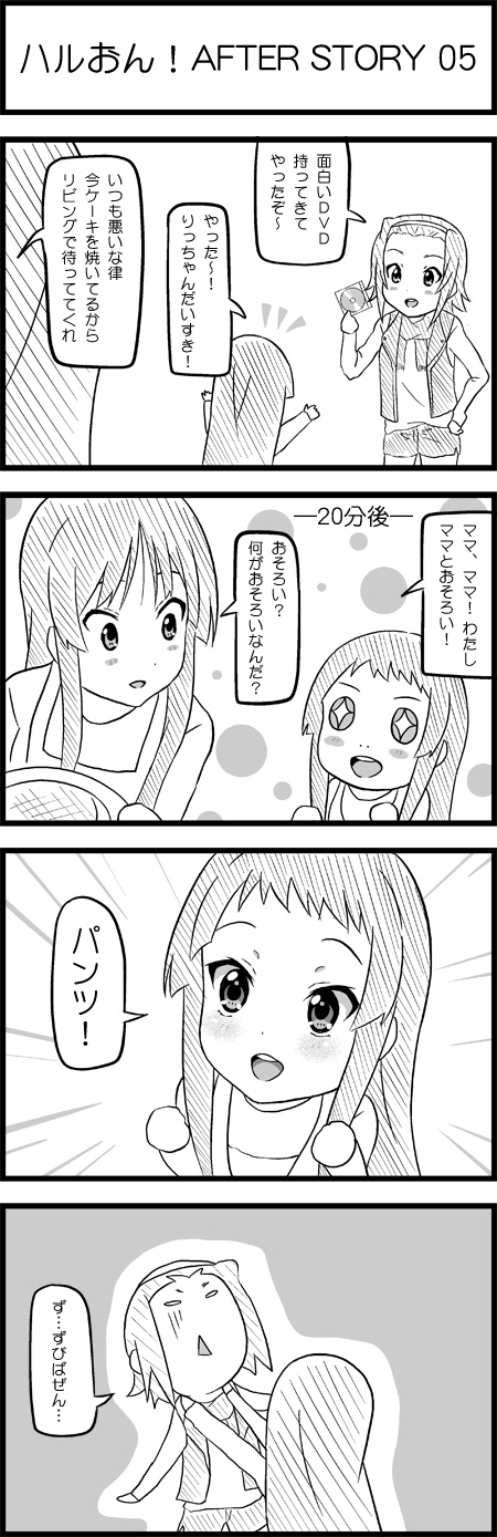 akiyama mio and tainaka ritsu (k-on!) drawn by esuyuki