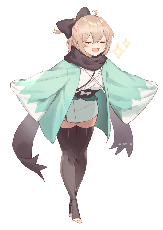 okita souji (fate and 1 more) drawn by omi_(tyx77pb_r2)