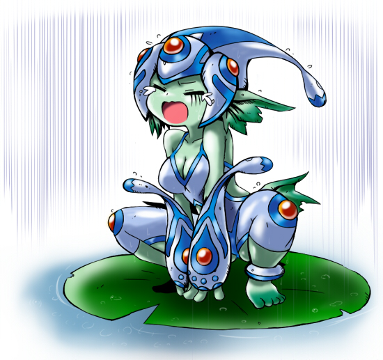 ranamon (digimon and 1 more) drawn by n36hoko