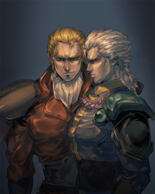 souther and shu (hokuto no ken) drawn by mozu_suka
