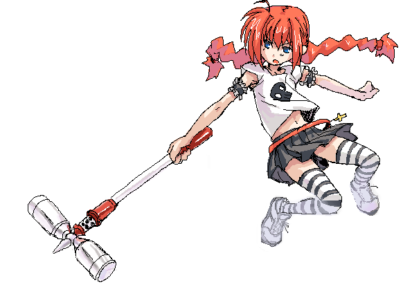 vita and graf eisen (lyrical nanoha and 2 more) drawn by irigomame