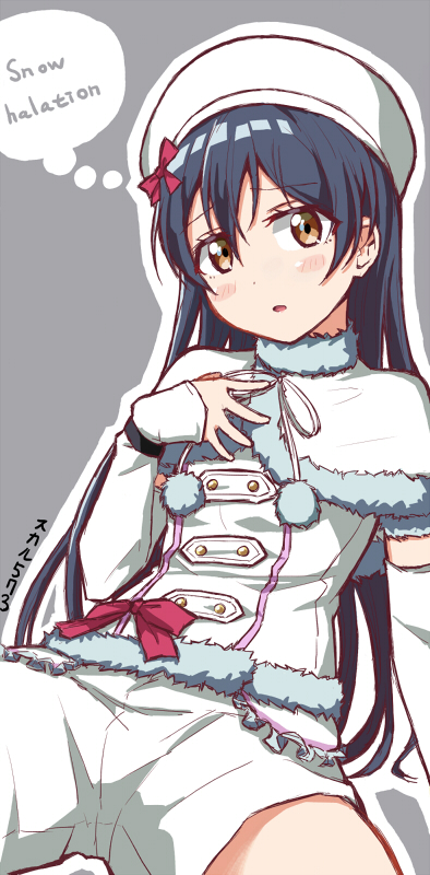 sonoda umi (love live! and 1 more) drawn by skull573