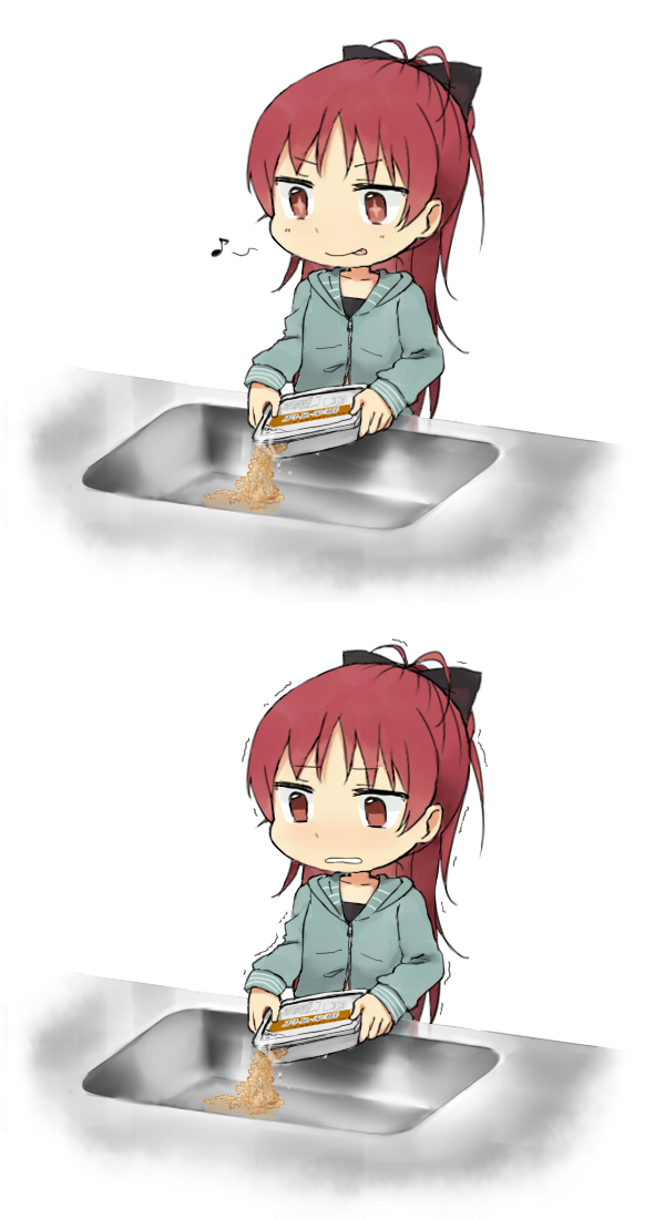 sakura kyoko (mahou shoujo madoka magica) drawn by tsuduya_(knt31)