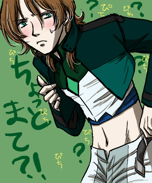 lockon stratos (gundam and 1 more) drawn by hairu_(690n)
