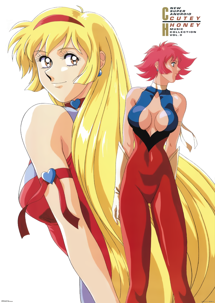 cutie honey and kisaragi honey (cutie honey and 1 more)