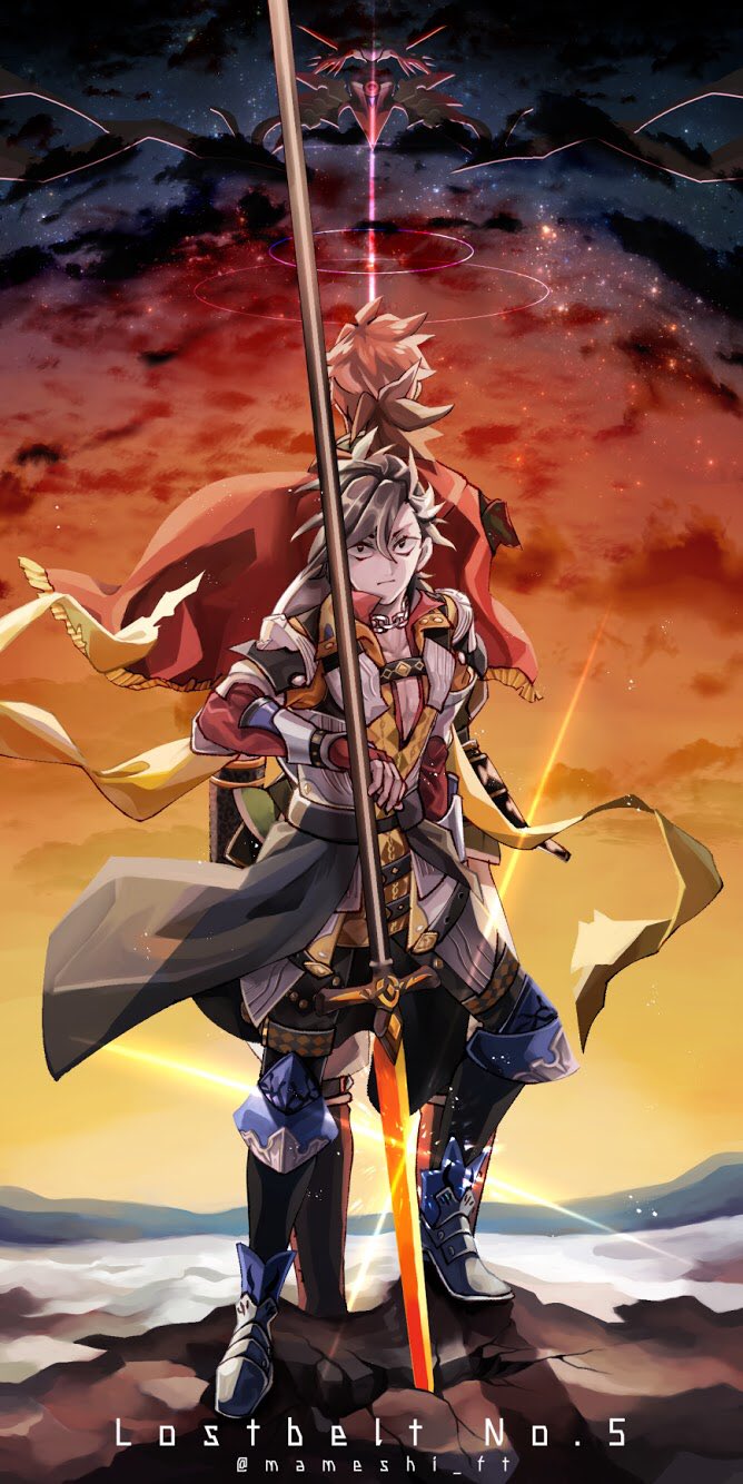hector, mandricardo, and artemis (fate and 1 more) drawn by macha@meshi