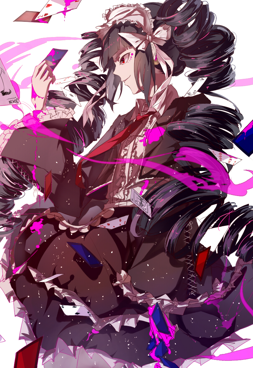 celestia ludenberg (danganronpa and 1 more) drawn by ais_(desseress)