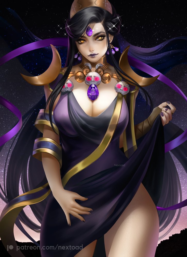 nyx (hades and 1 more) drawn by nextoad