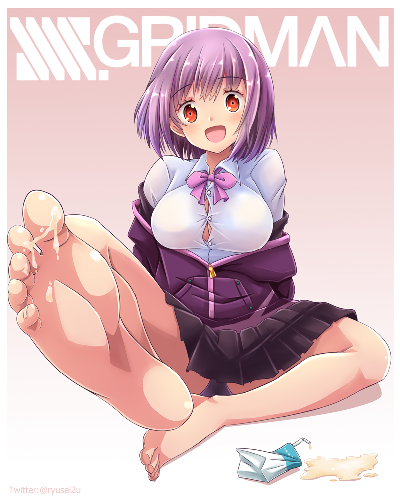 shinjou akane (gridman universe and 1 more) drawn by ryusei2u