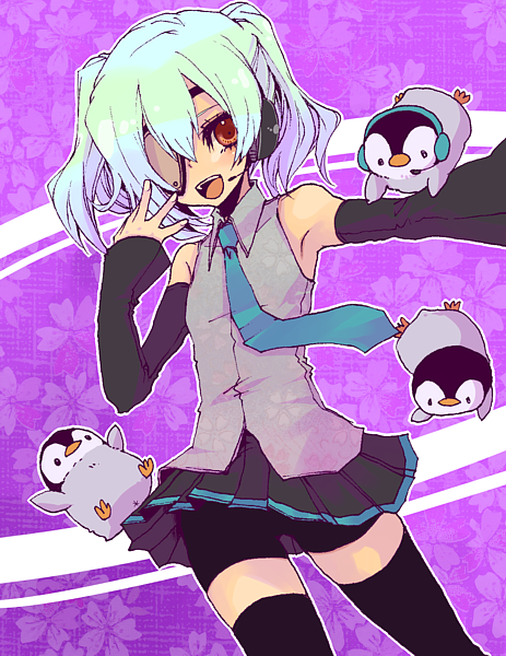 hatsune miku and sakuma jirou (vocaloid and 1 more) drawn by sayu030b