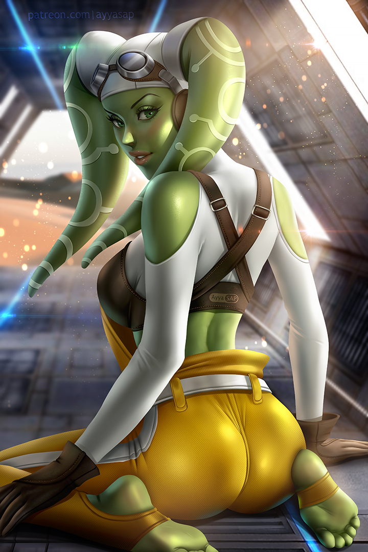 hera syndulla (star wars and 1 more) drawn by ayya_sap