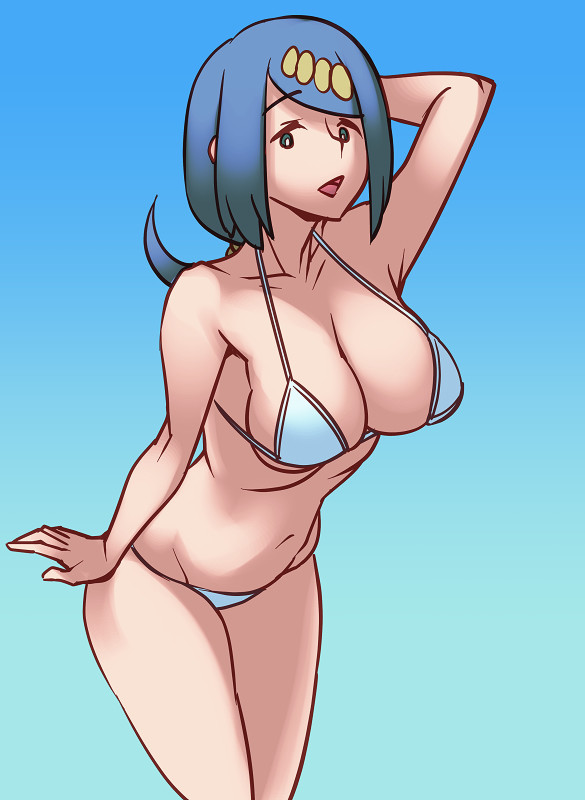 lana's mother (pokemon and 1 more) drawn by ero_kaeru