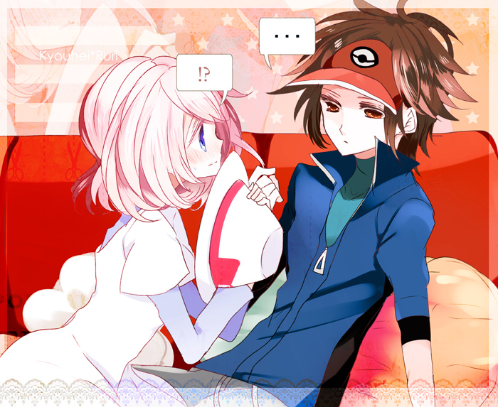 nate and yancy (pokemon and 1 more) drawn by asrhion