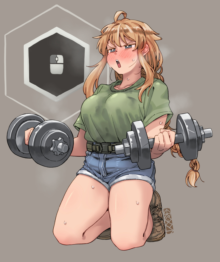 whiskey project (indie virtual youtuber and 1 more) drawn by ergot