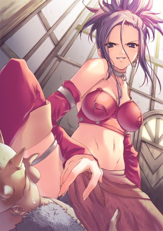 yangus and red (dragon quest and 1 more) drawn by tomose_shunsaku
