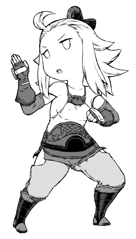 edea lee (bravely default) drawn by tsukudani_(coke-buta)