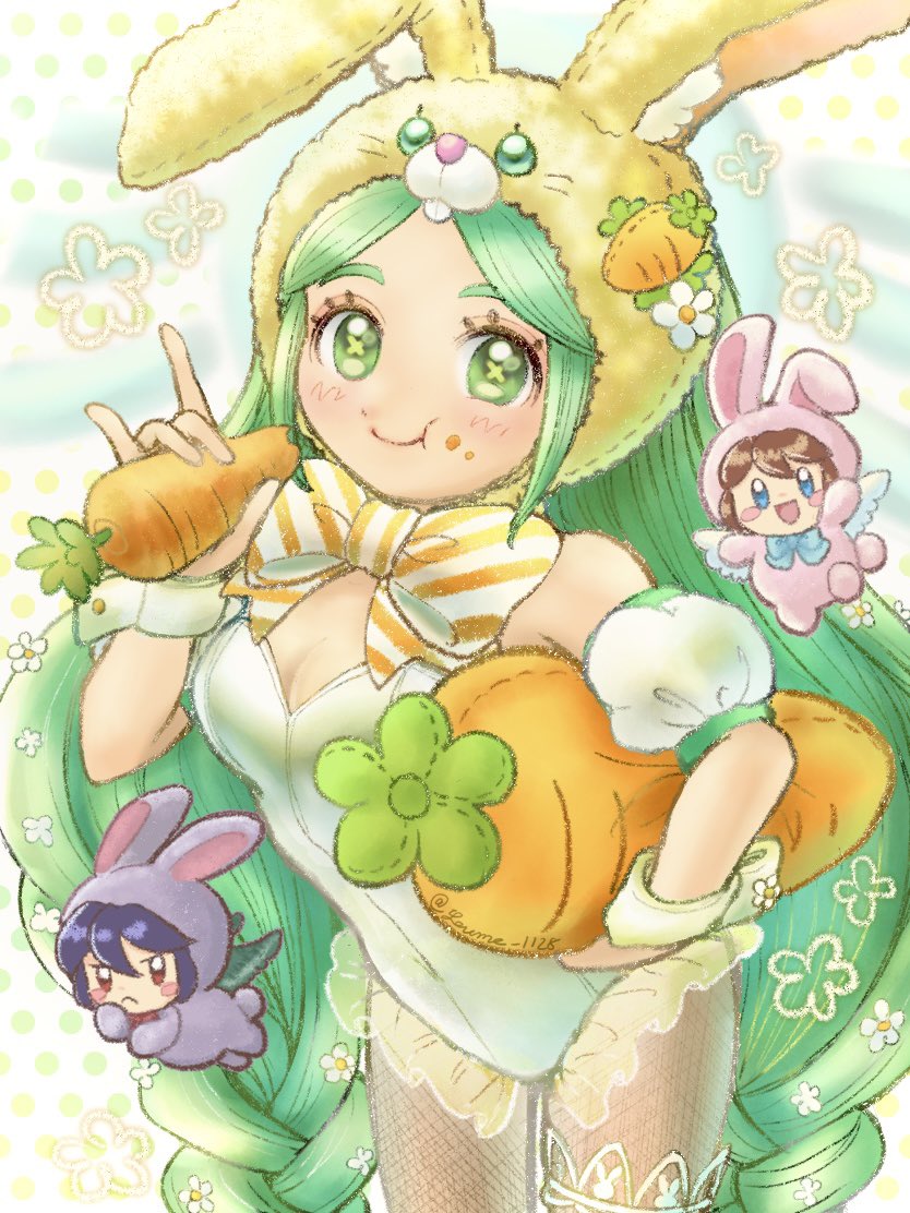 palutena, pit, and dark pit (kid icarus and 1 more) drawn by suruga_kanade