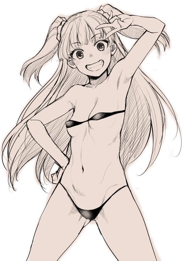 jougasaki rika (idolmaster and 1 more) drawn by nogi_yasuhito