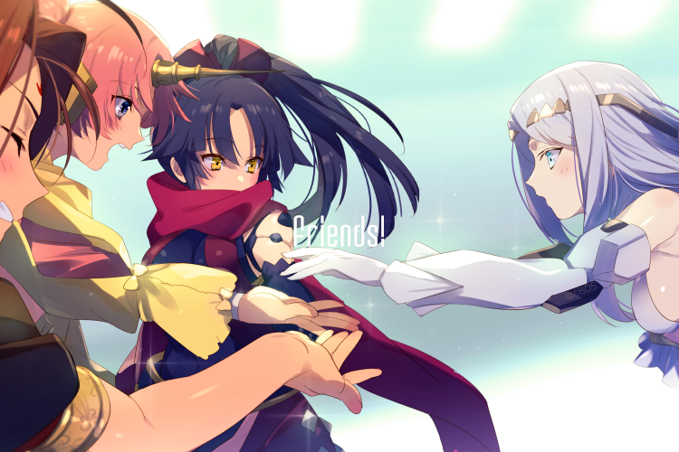 frankenstein's monster, katou danzou, nezha, and galatea (fate and 1 more) drawn by echo_(circa)
