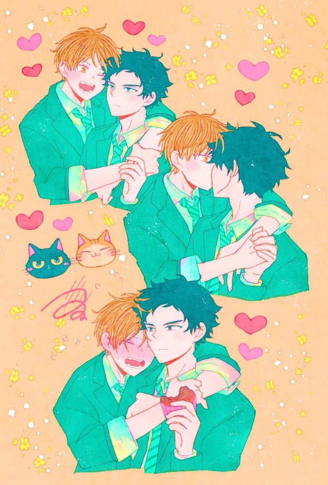 kashima hiiragi and yagi shizusumi (given) drawn by bibibimix39