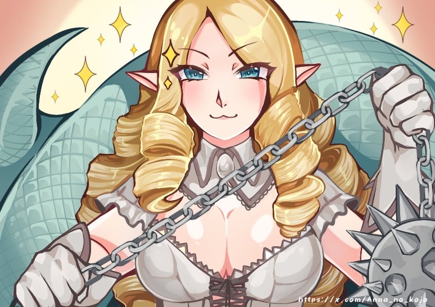 anastasia (mon-musu quest!) drawn by anna_no_kojo