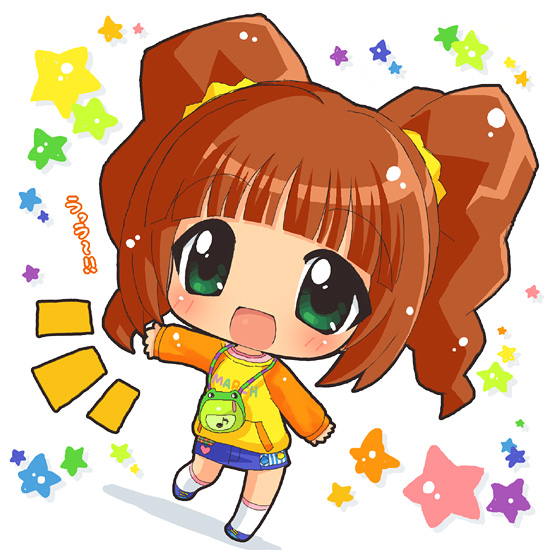 takatsuki yayoi (idolmaster and 1 more) drawn by hahifuhe