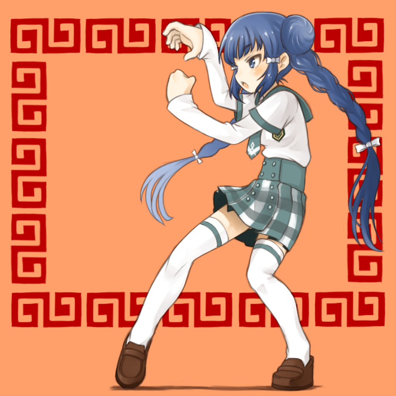 chun meiyui (mahou shoujo madoka magica and 1 more) drawn by zangetsumaru