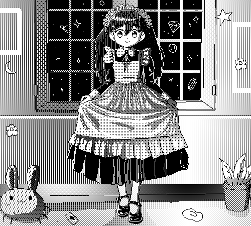 mari, bug bunny, and potted plant (omori) drawn by deimiler