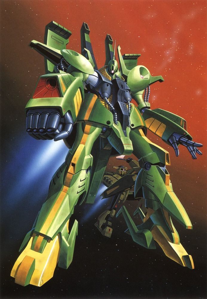 bolinoak sammahn and palace athene (gundam and 1 more) drawn by ishibashi_ken'ichi