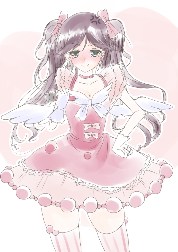 tojo nozomi (love live! and 1 more) drawn by frapowa