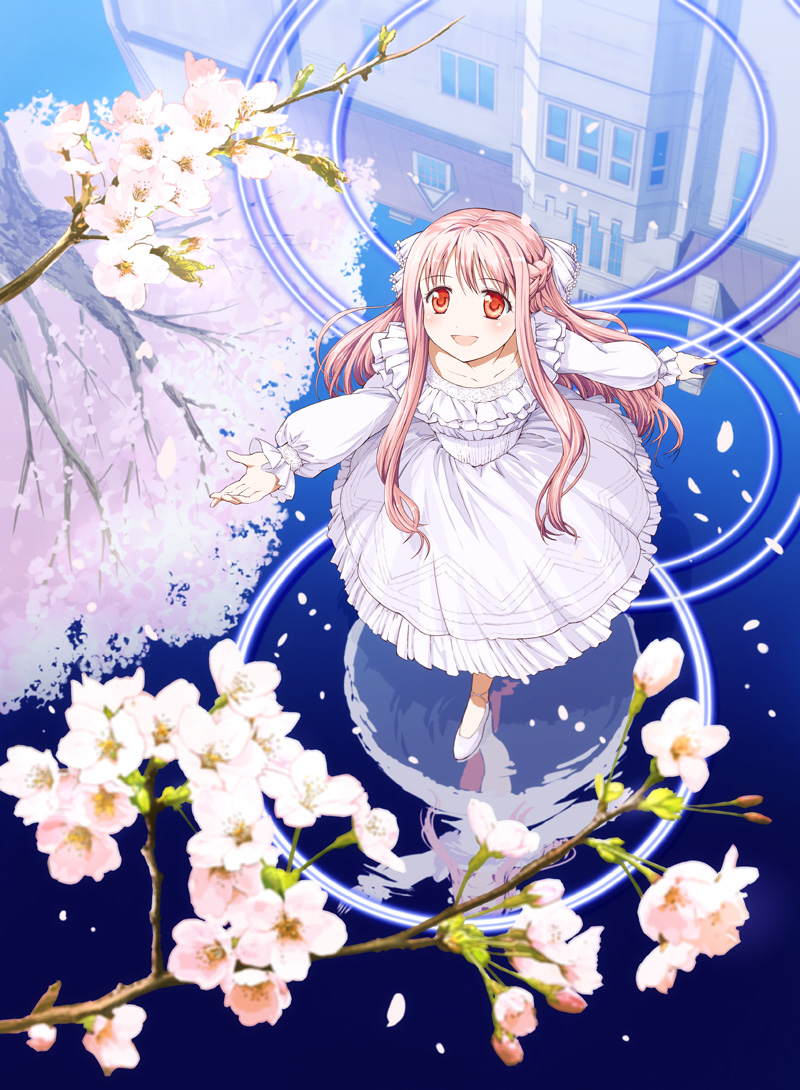 ouka (sakura no shita de ai mashou) drawn by takahata_yuki