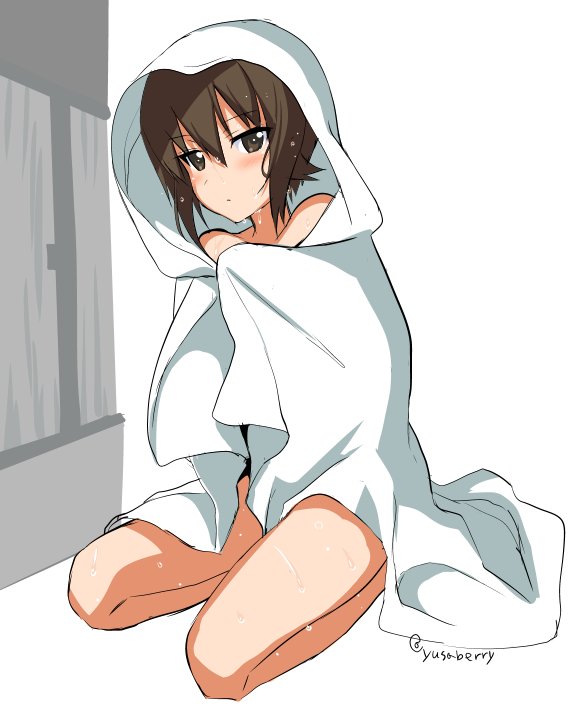 nishizumi maho (girls und panzer) drawn by saikawa_yusa