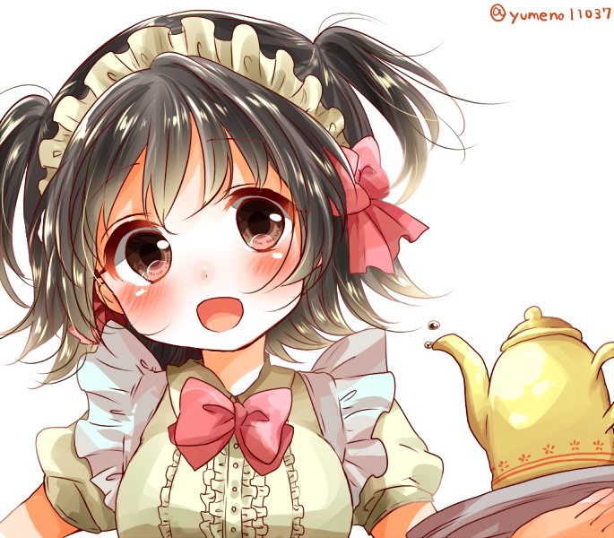 akagi miria (idolmaster and 1 more) drawn by yumeno_(rubbercup)